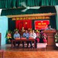 Tiếp xúc cử trị của tổ đại biểu HĐND huyện khóa XIX với cử tri xã Tân Khang