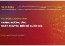 Thay đổi ảnh đại diện hưởng ứng Ngày Chuyển đổi số Quốc gia năm 2024